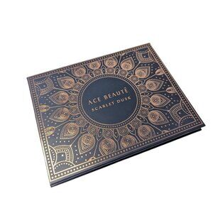 Ace Beauté Scarlet Dusk Eyeshadow Palette With 12 Highly Pigmented Shades & Mirr